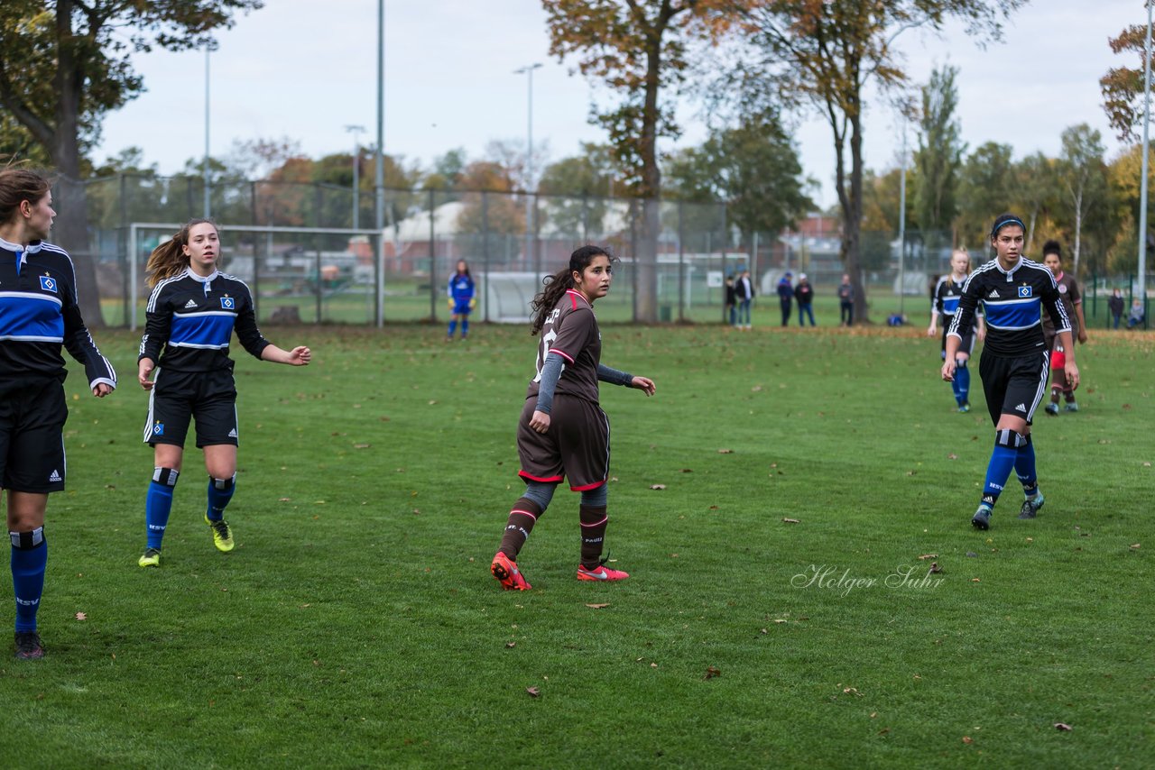 Bild 209 - B-Juniorinnen Hamburger SV - FC St.Pauli : Ergebnis: 1:2